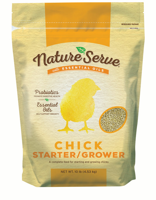 NatureServe Chick Starter Non-Medicated - 10 lbs.